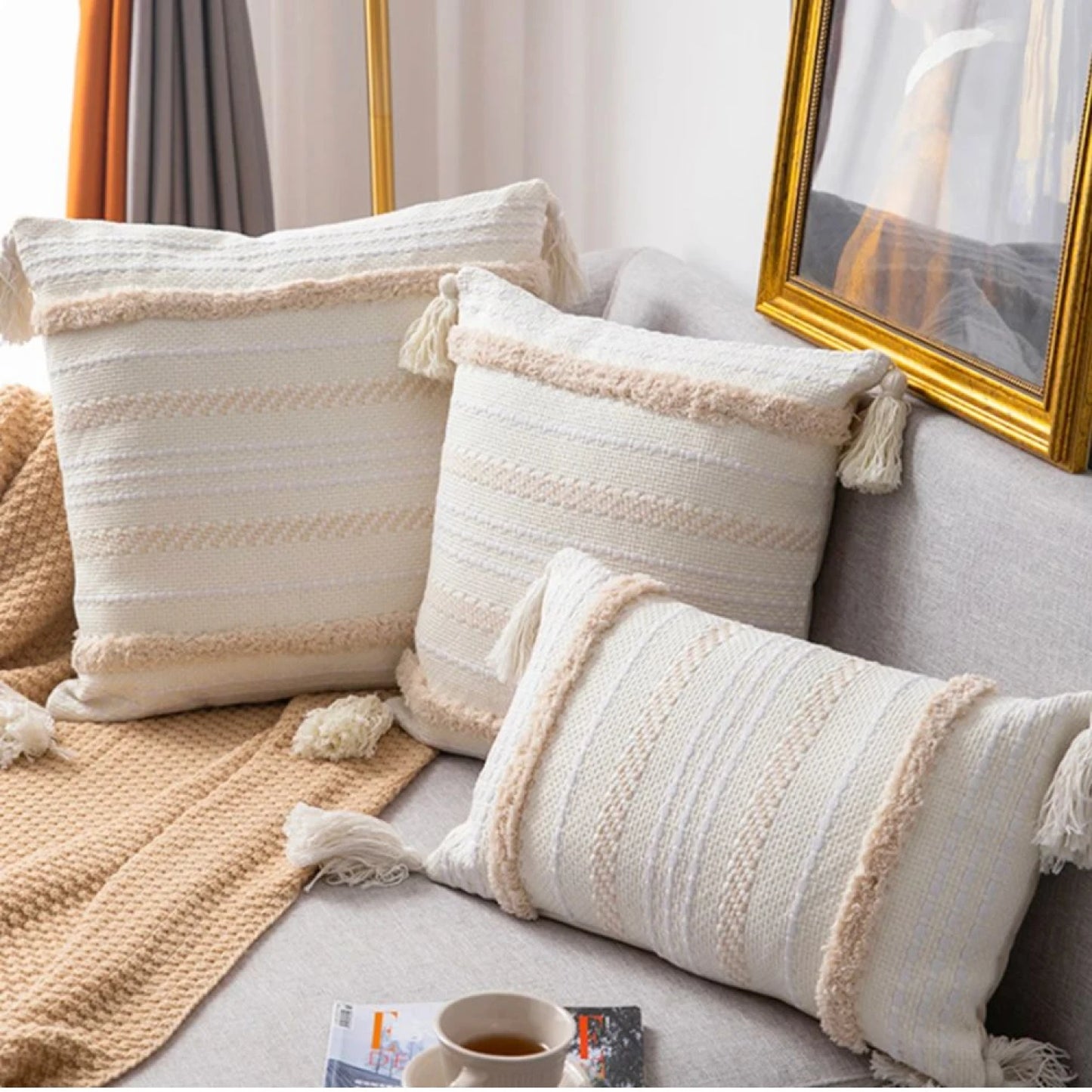 Almohadón Macrame 50x50