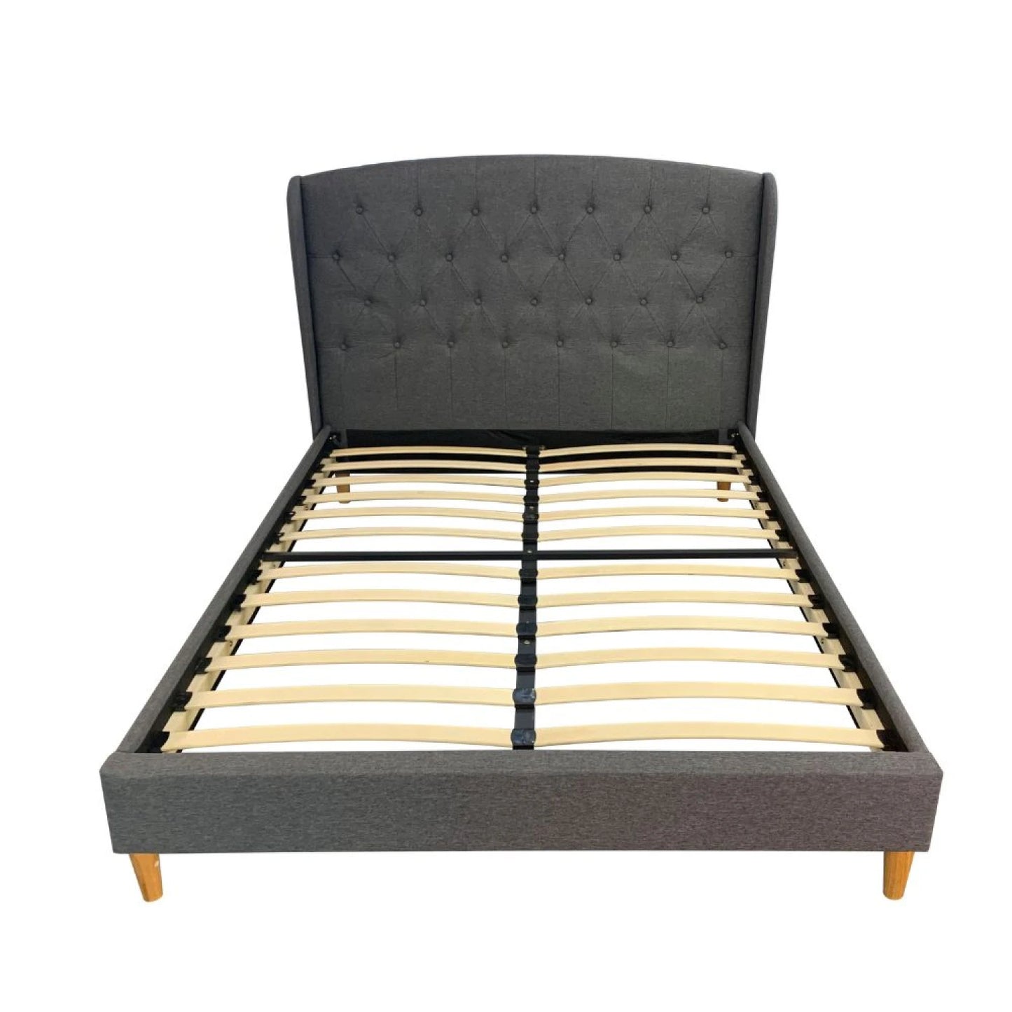 Cama 2 plazas con respaldo