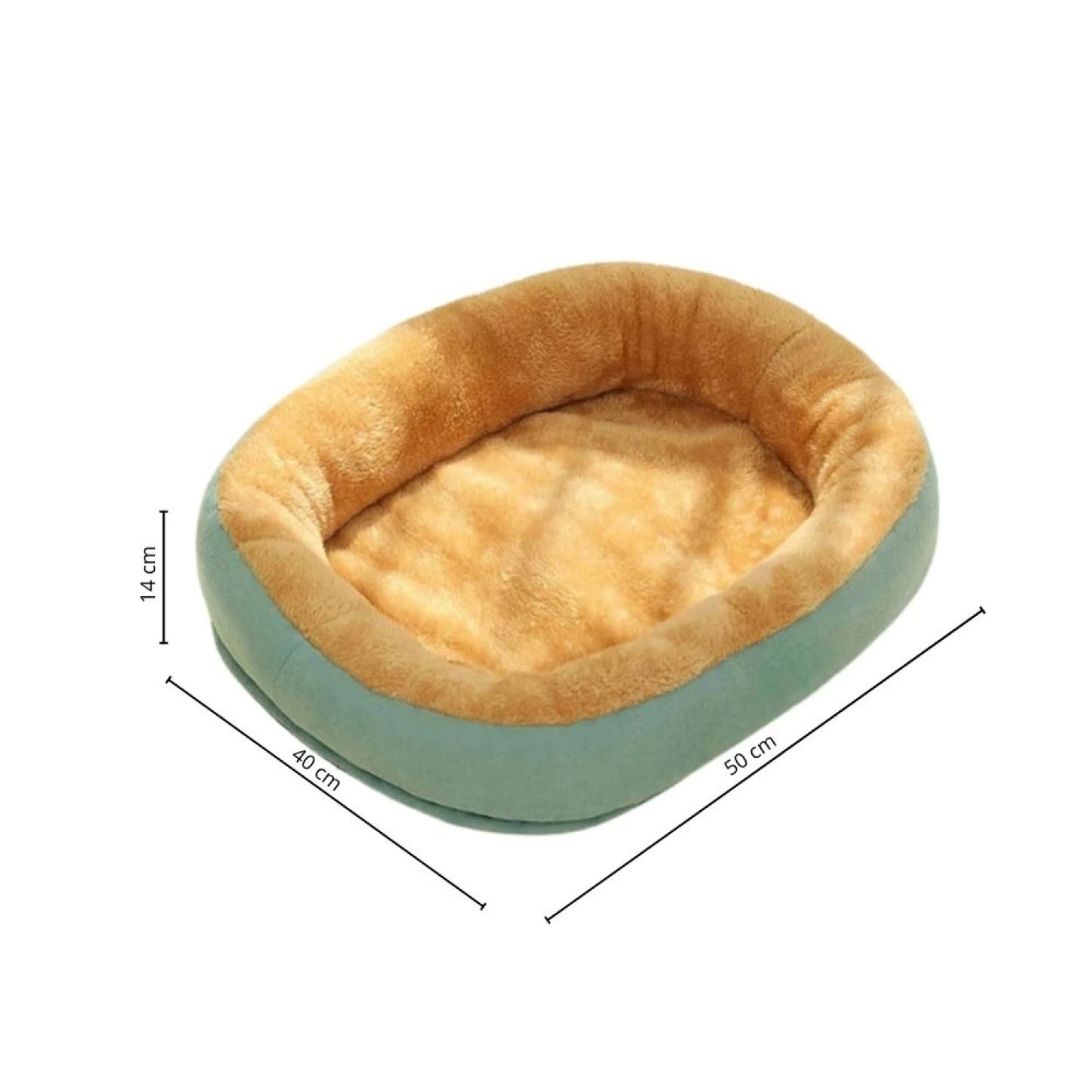 Cama Para Perro 50x40 cm Felpa