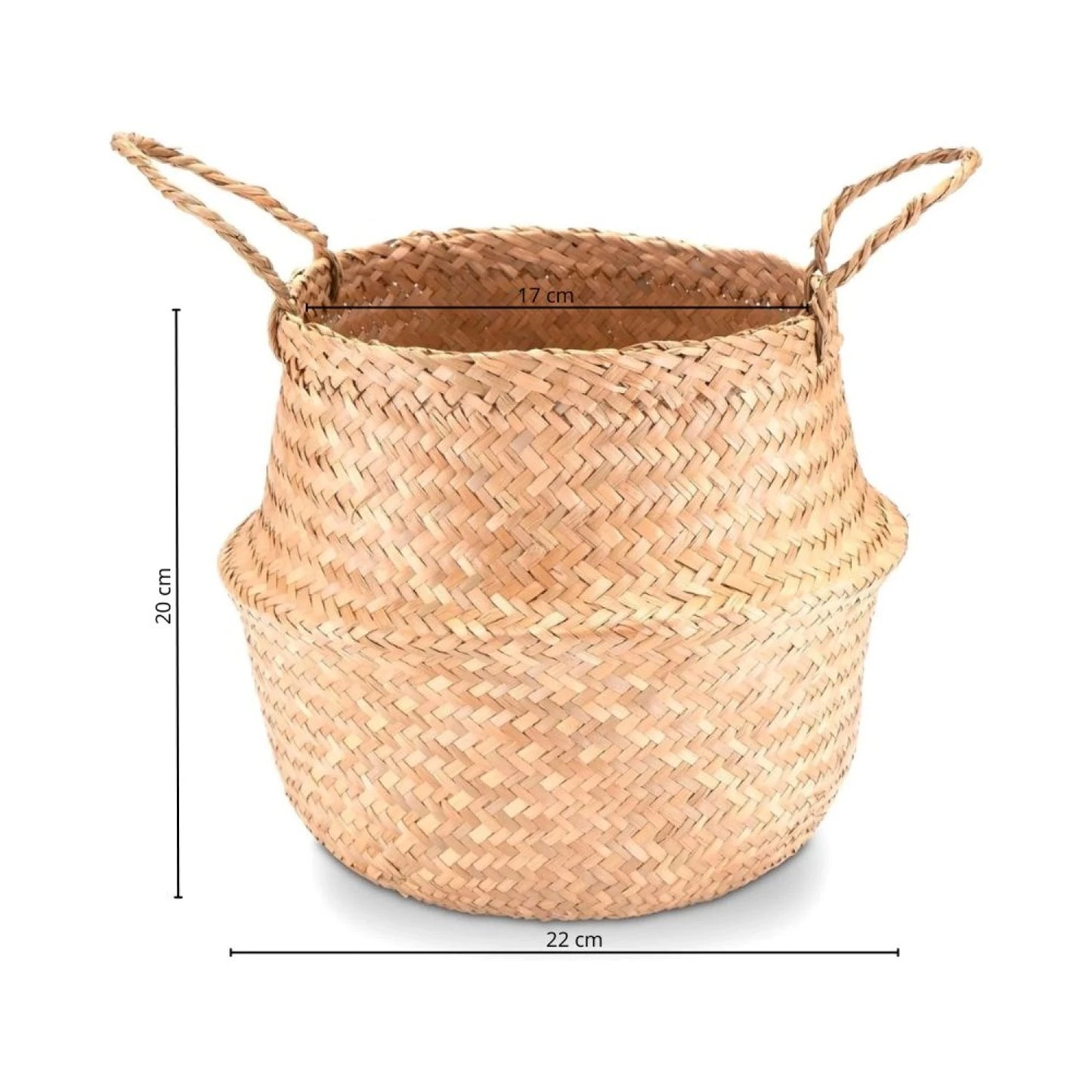 Canasto Seagrass 22 cm