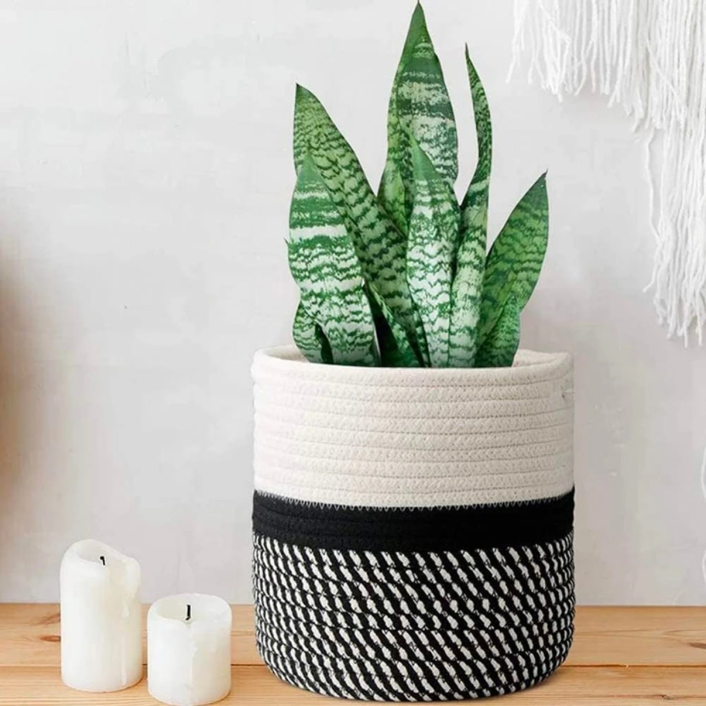 Canasto Seamix 30 cm - Azul