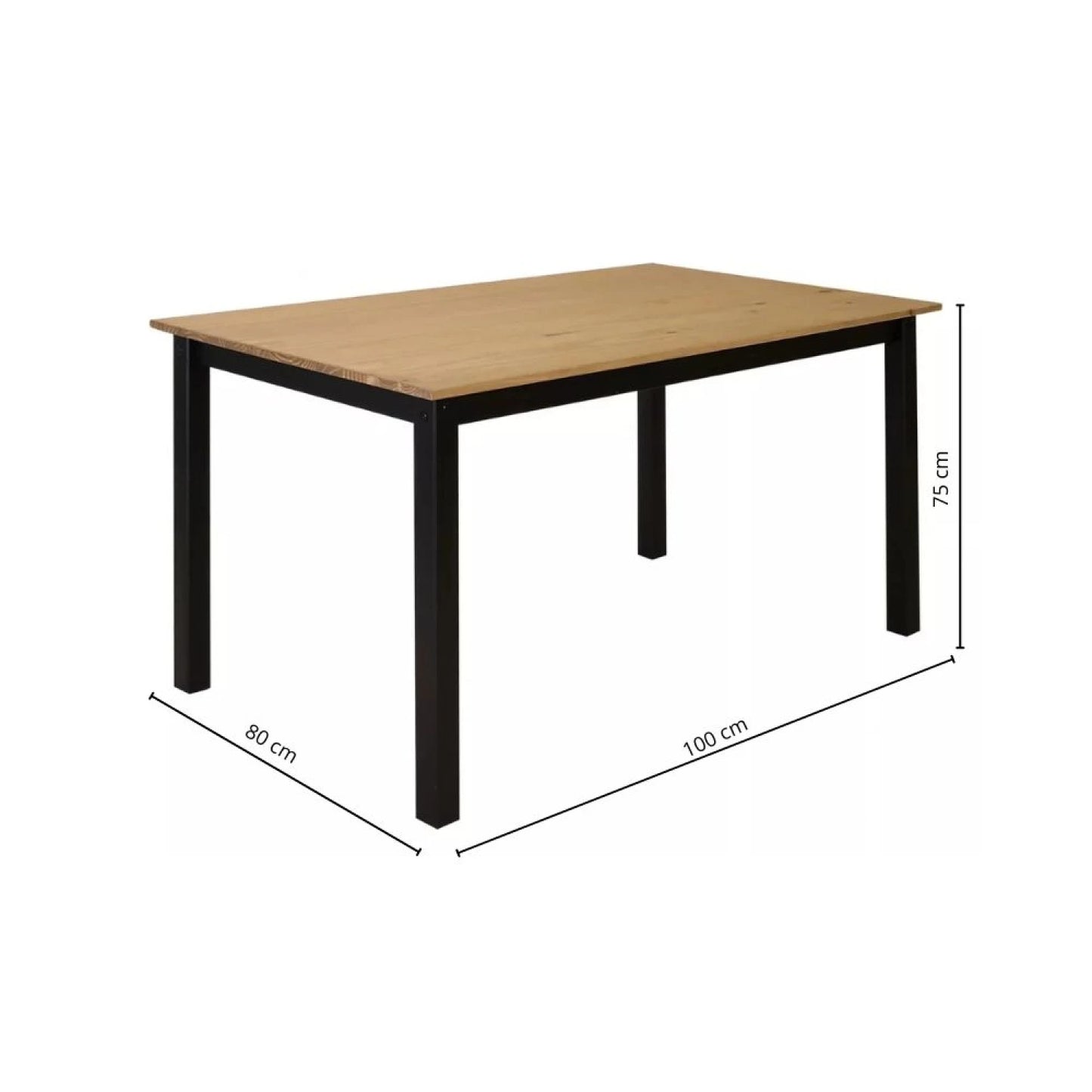 Juego de comedor 4 sillas Linea Denise