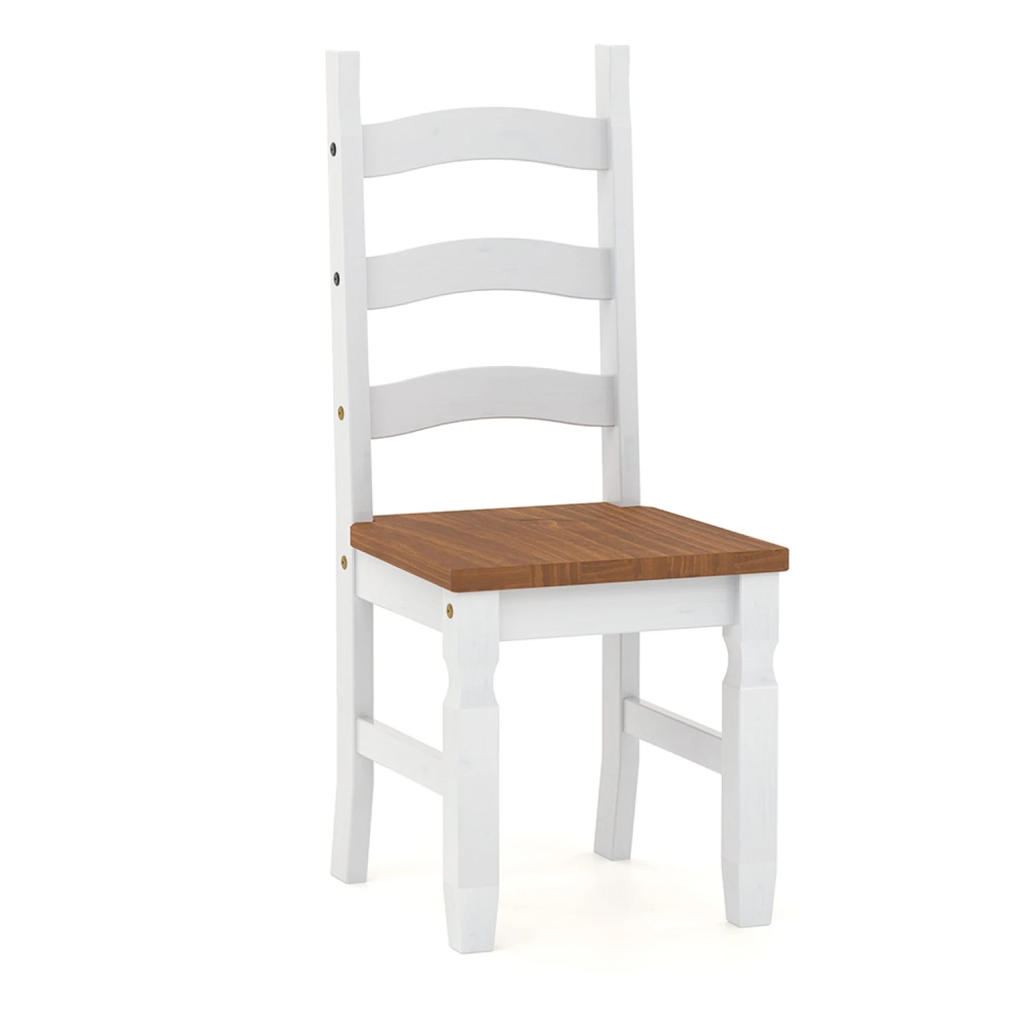 Juego de Comedor 6 Sillas Línea Naturale - Blanco/Roble
