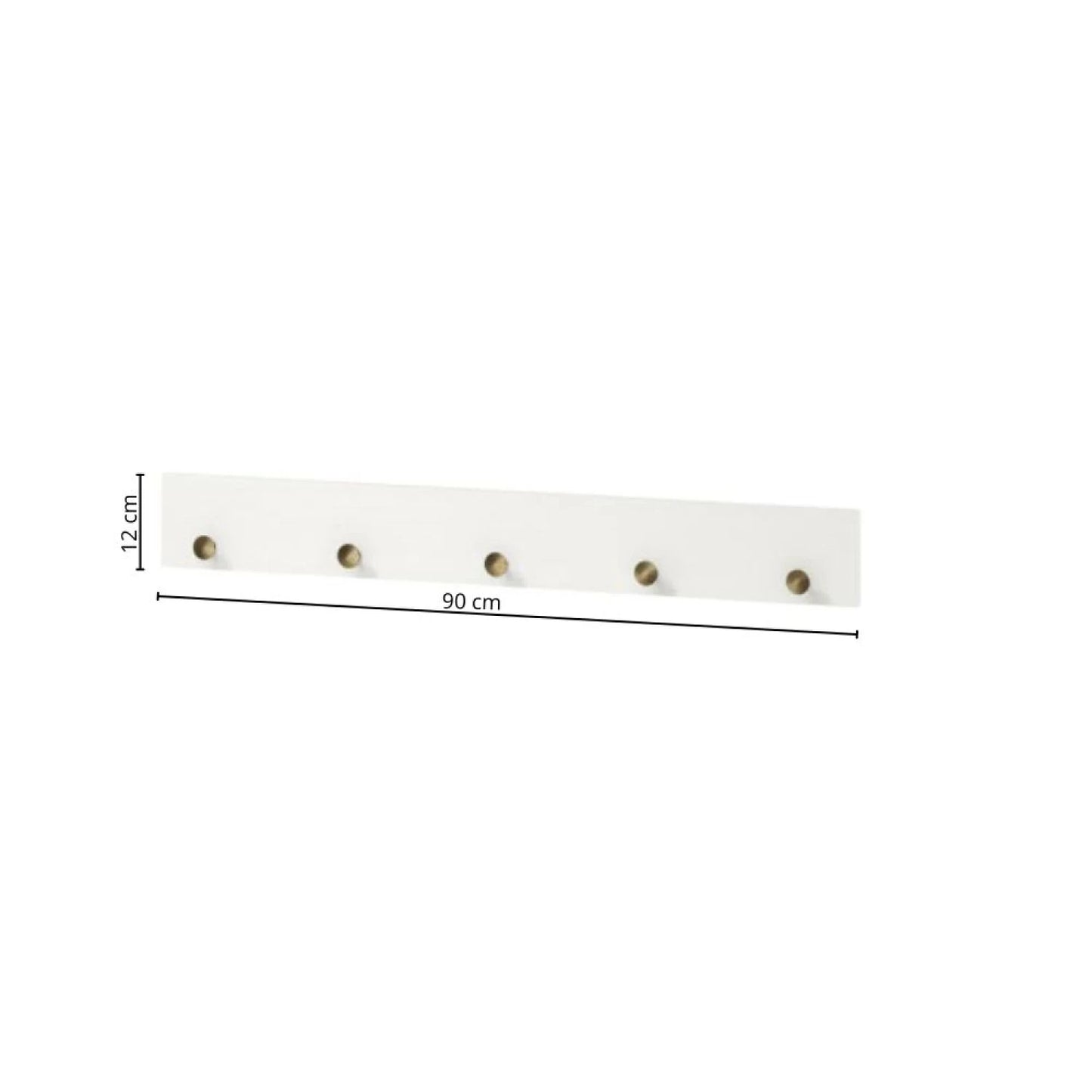 Perchero de pared Linea Rivery