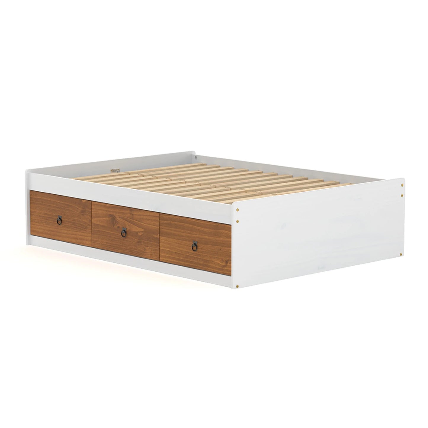 Promo Juego de dormitorio - Ropero + Comoda + 2 Mesa de luz + Cama queen con cajones