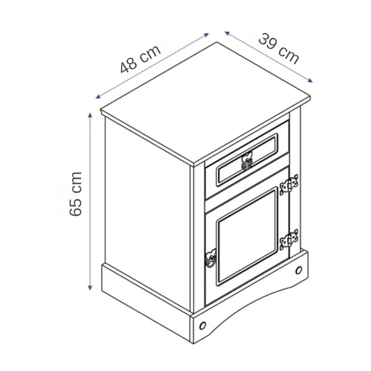 Promo Juego de dormitorio - Ropero + Comoda + 2 Mesa de luz