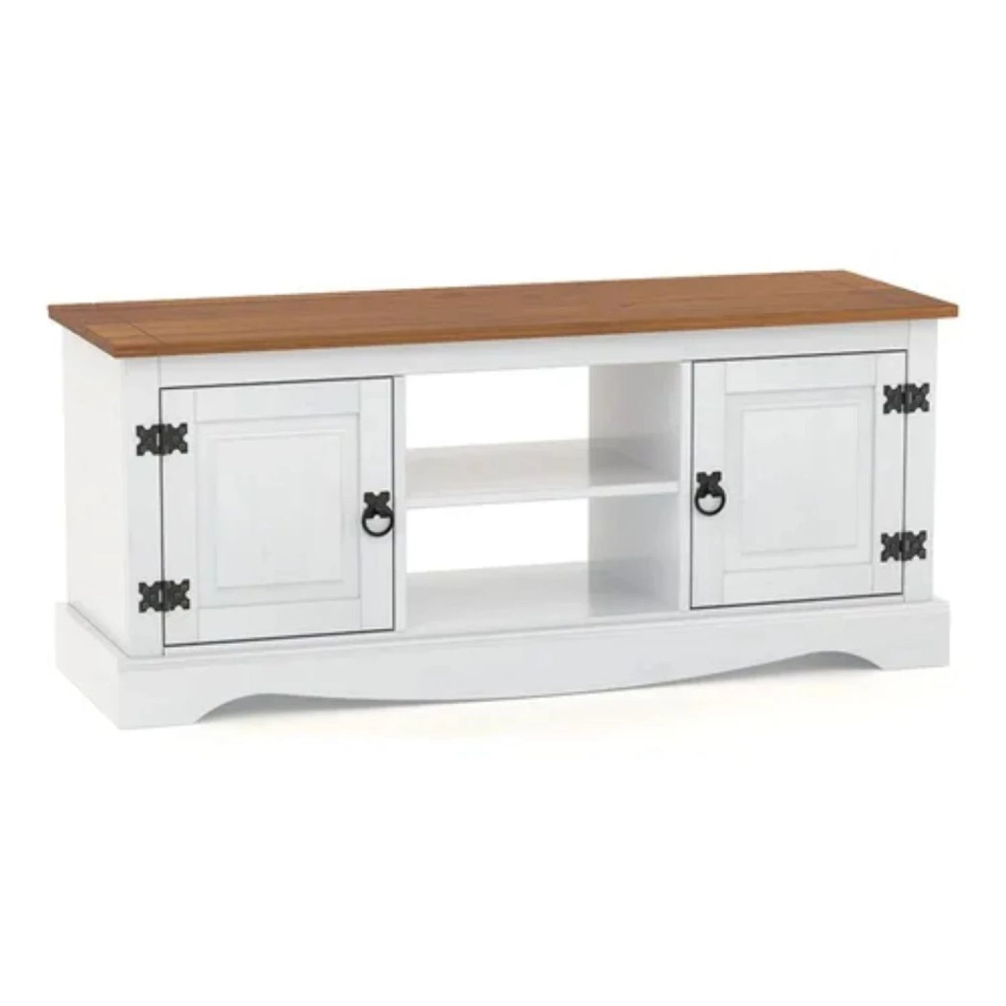 Promo Rack de TV + Paneleros Linea Naturale - Blanco
