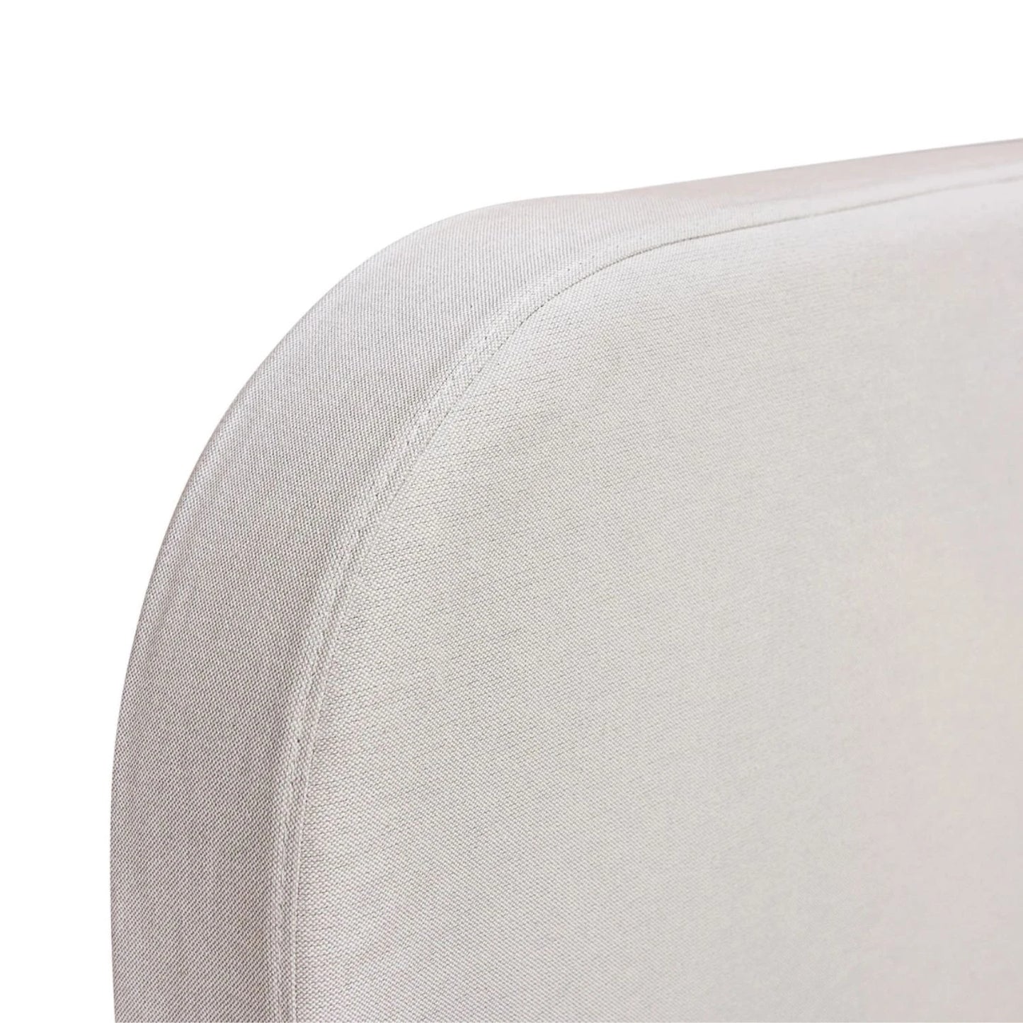 Respaldo 2 plazas con funda de tela - Beige