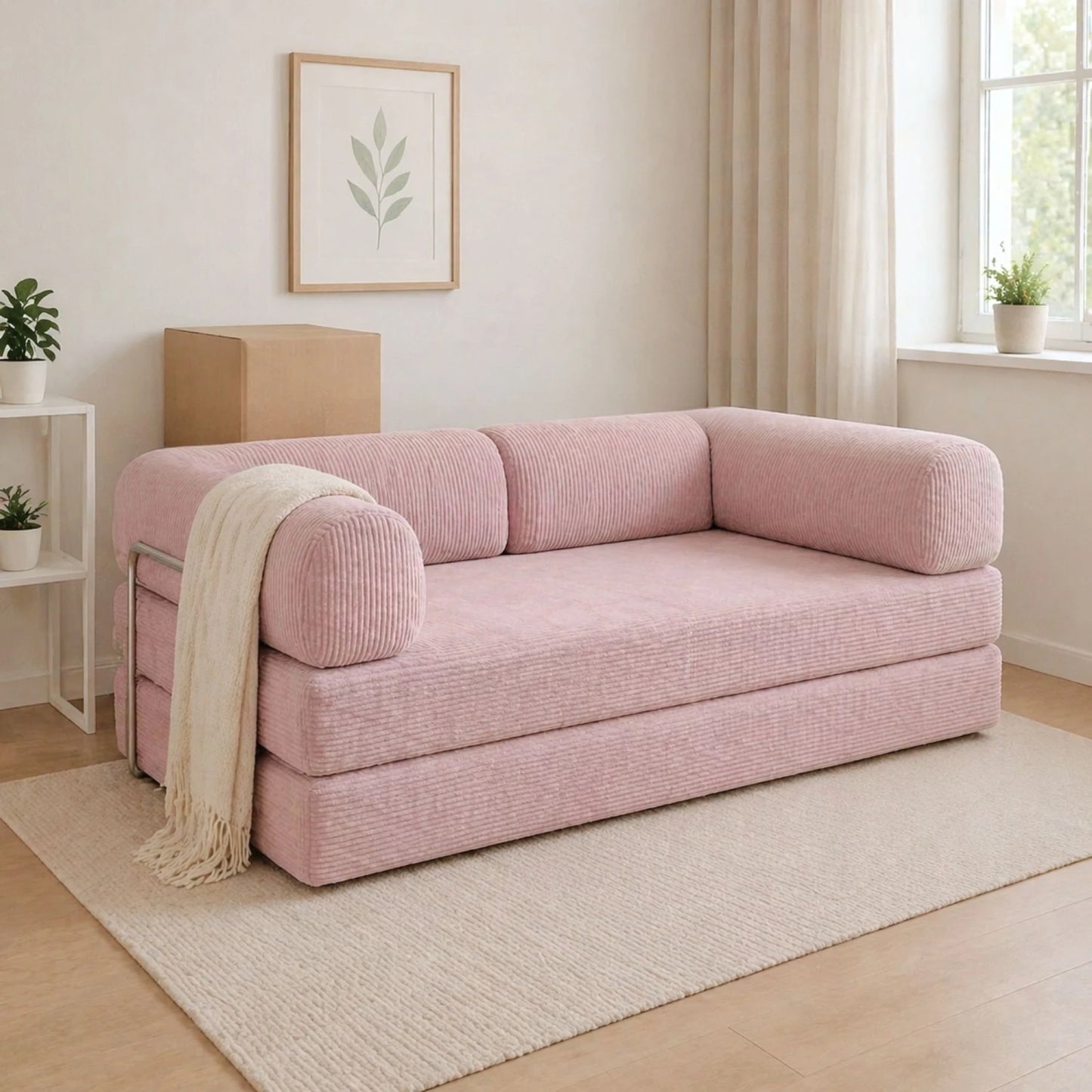 Sillón Cama 3 Cuerpos CloudNest - Gris