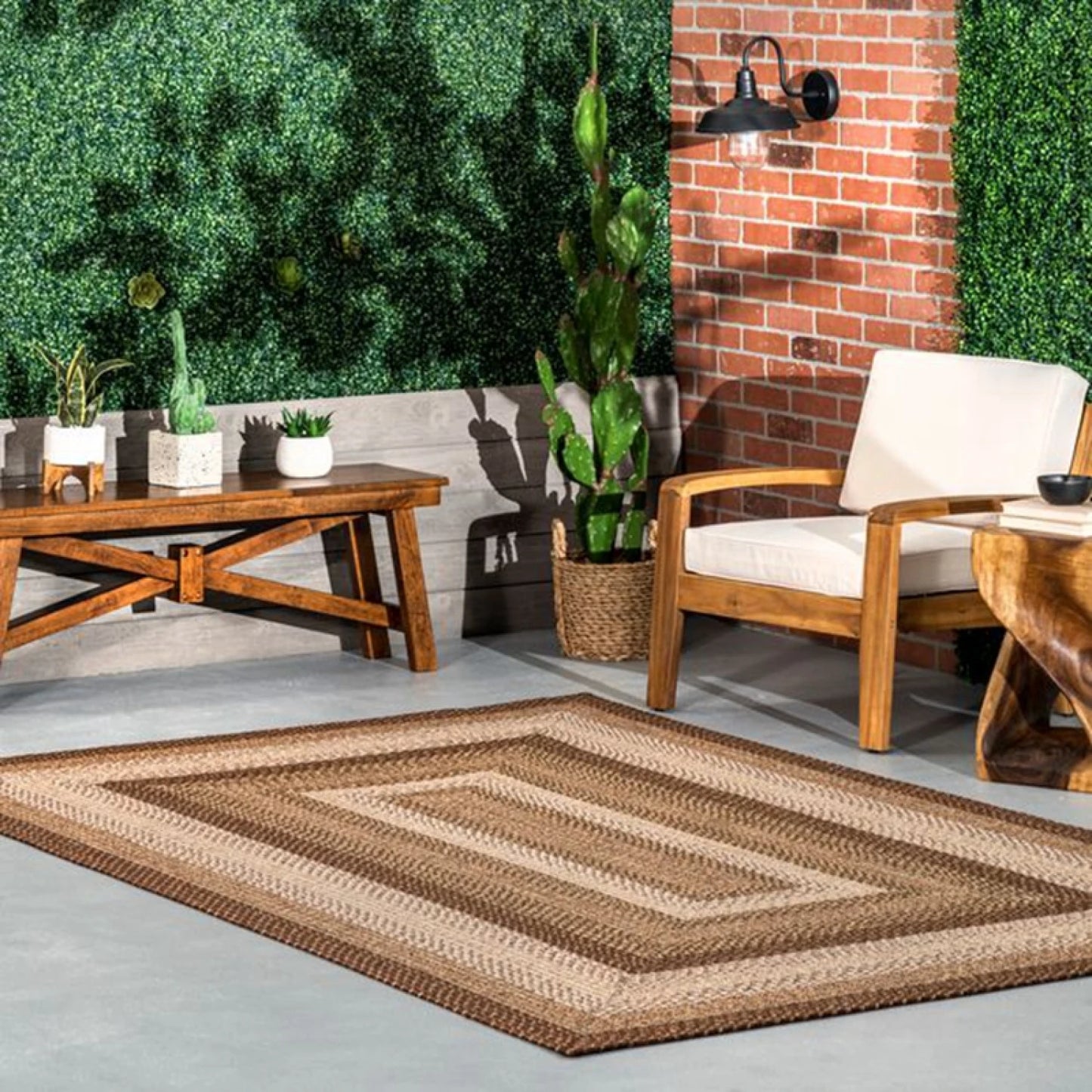 Alfombra exterior/interior 160x230 cm