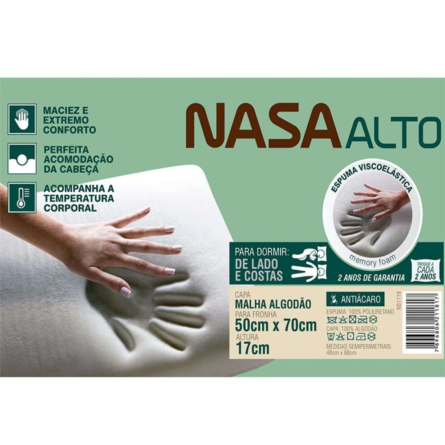 Almohada Duoflex Nasa