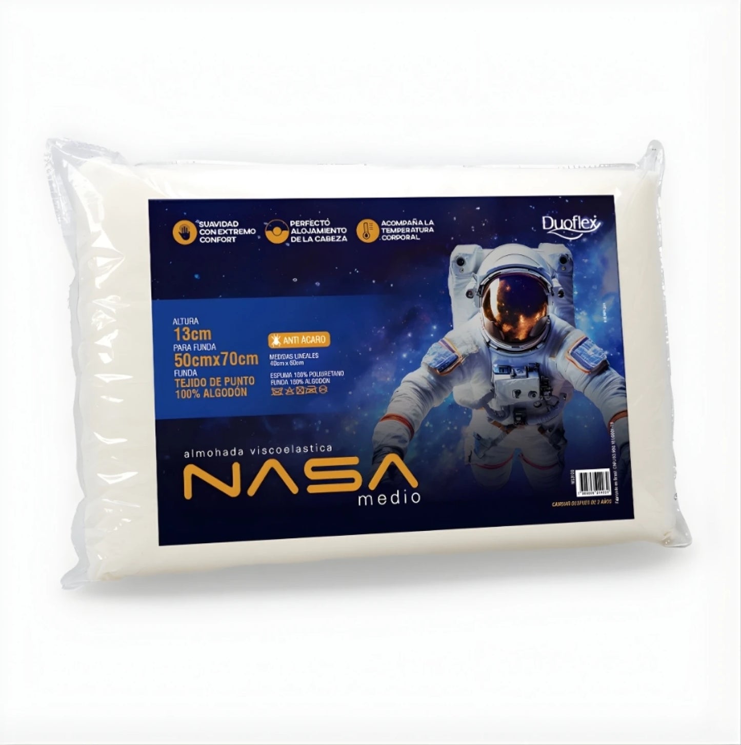 Almohada NASA Duoflex viscoelástica