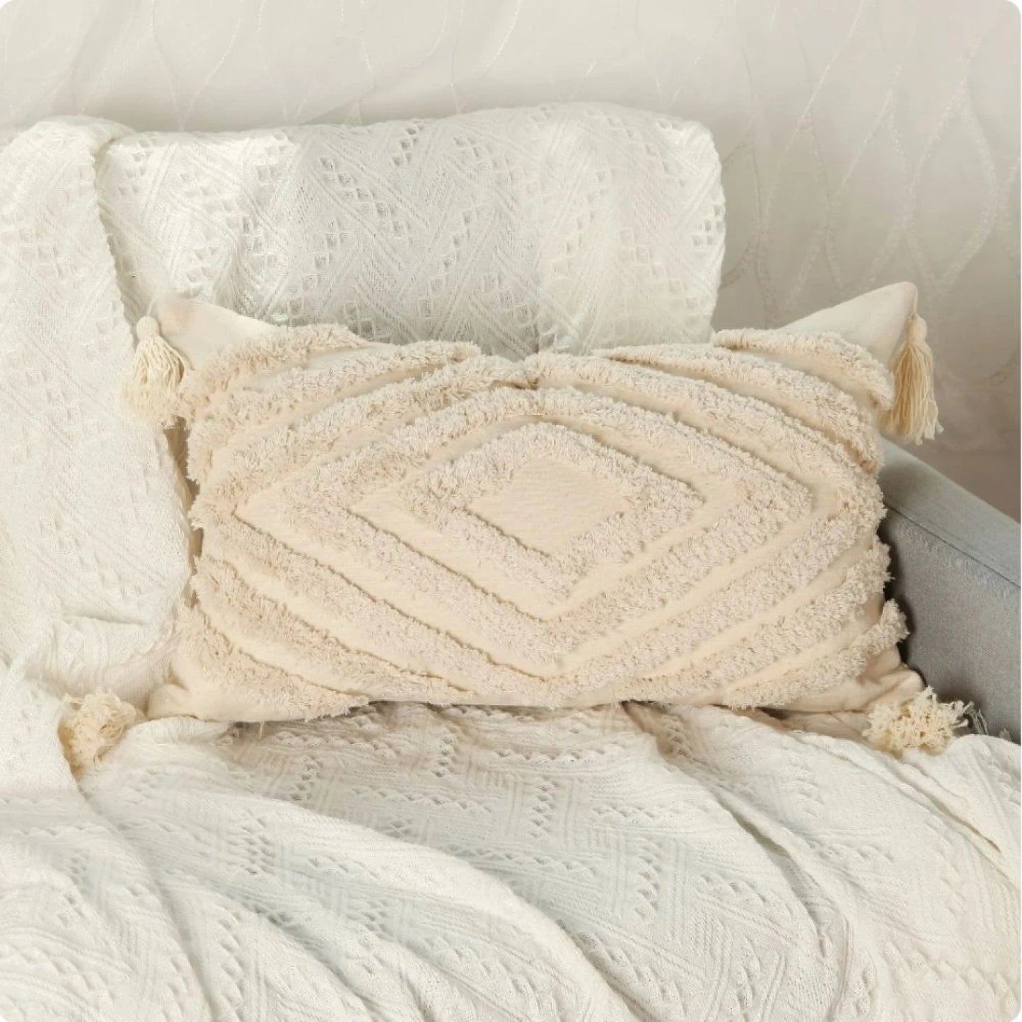 Almohadon Boho 50x30