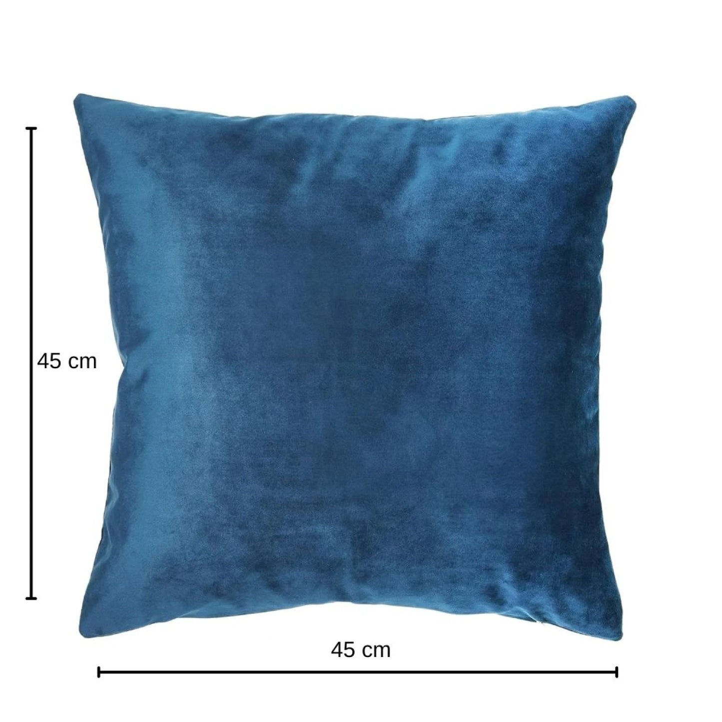 Almohadon Velvet 45x45 Azul
