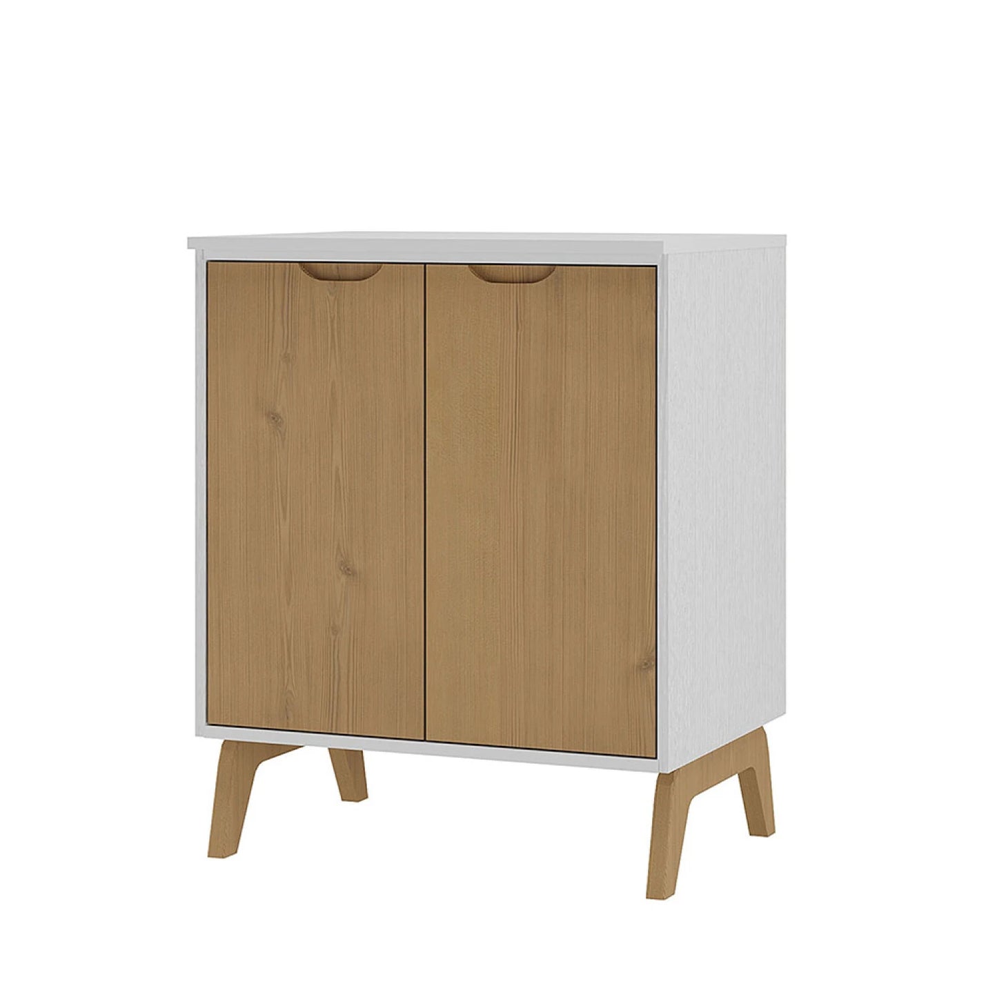 Bajo mesada 2 puertas Linea Veneza - Blanco/Miel