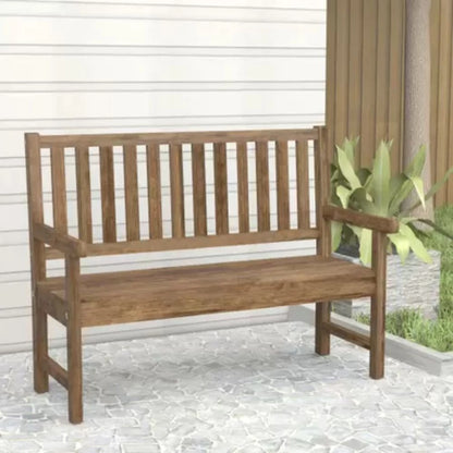 Banco de jardin 2 cuerpos Linea Naturale