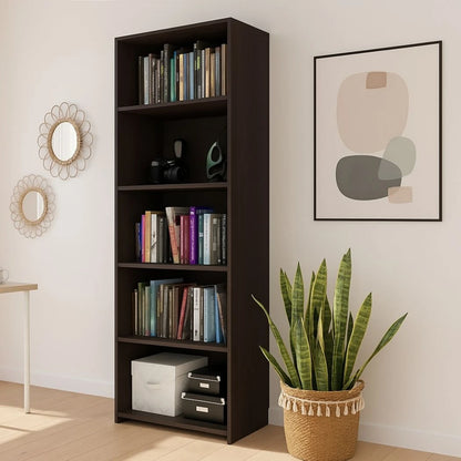 Biblioteca 5 estantes - Blanco