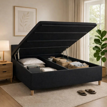 Box Baúl Sommier Extra King THM Smartbox - Negro