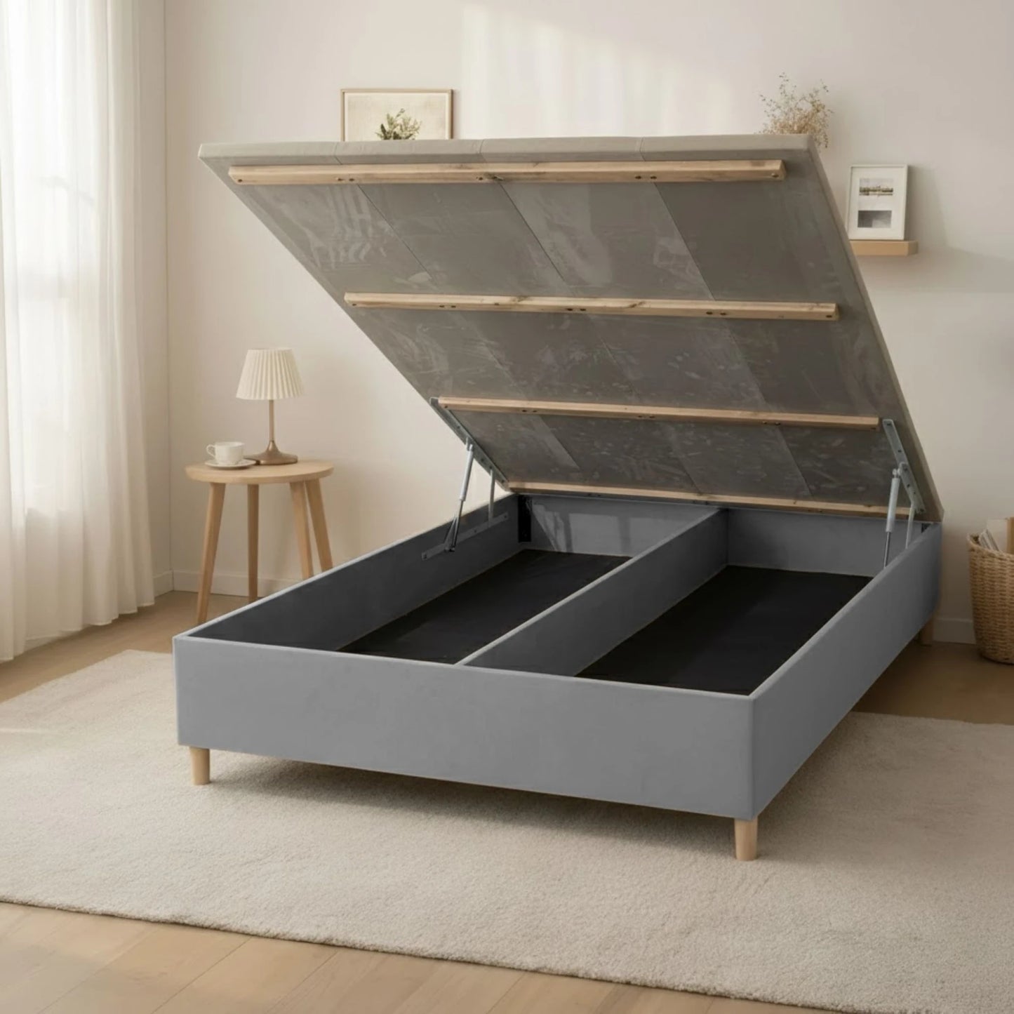 Box Baúl Sommier King THM Smartbox - Gris