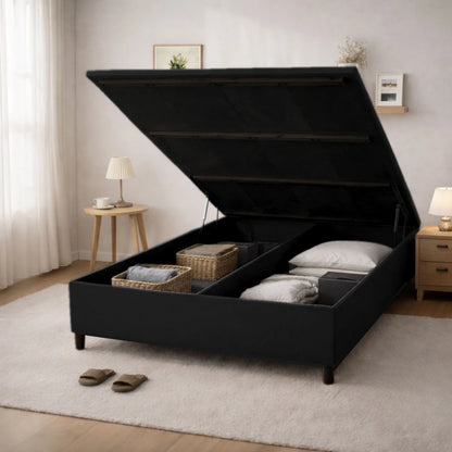 Box Baúl Sommier Queen THM Smartbox - Negro