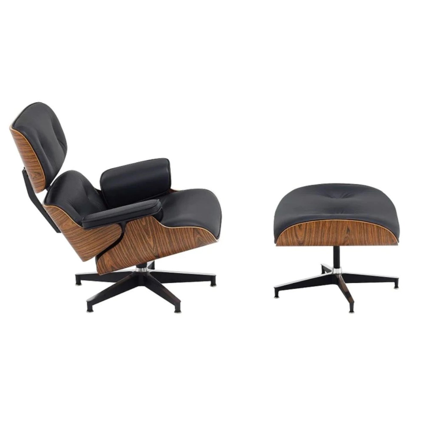 Butaca diseño Eames Lounge Negro