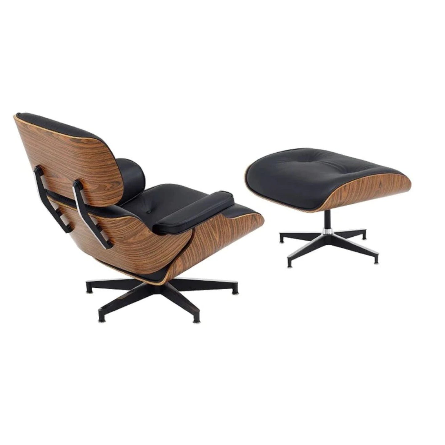 Butaca diseño Eames Lounge Negro