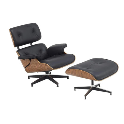 Butaca diseño Eames Lounge Negro