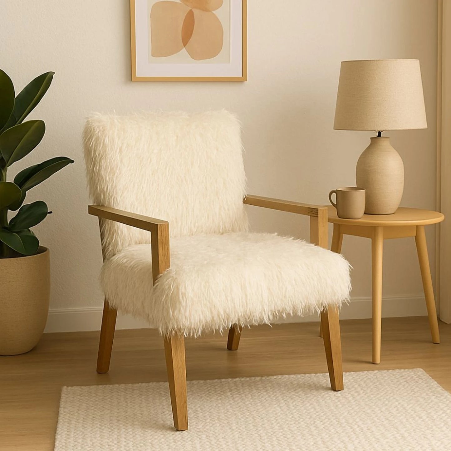 Butaca Ivory Faux