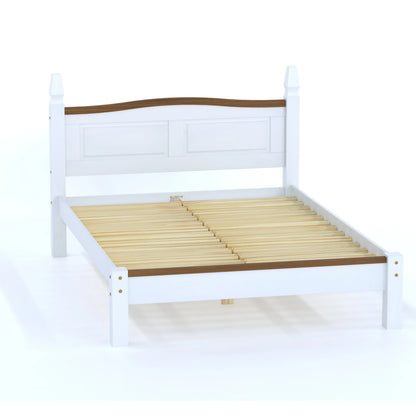 Cama 2 plazas línea Naturale - Miel