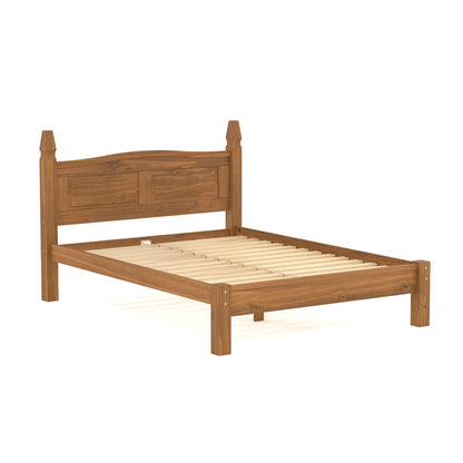 Cama 2 plazas línea Naturale - Miel