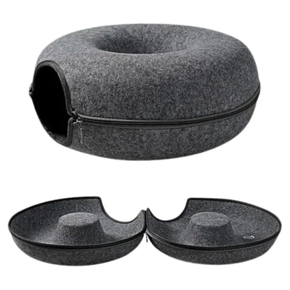 Cama - Cucha Dona Para Gato Mediano