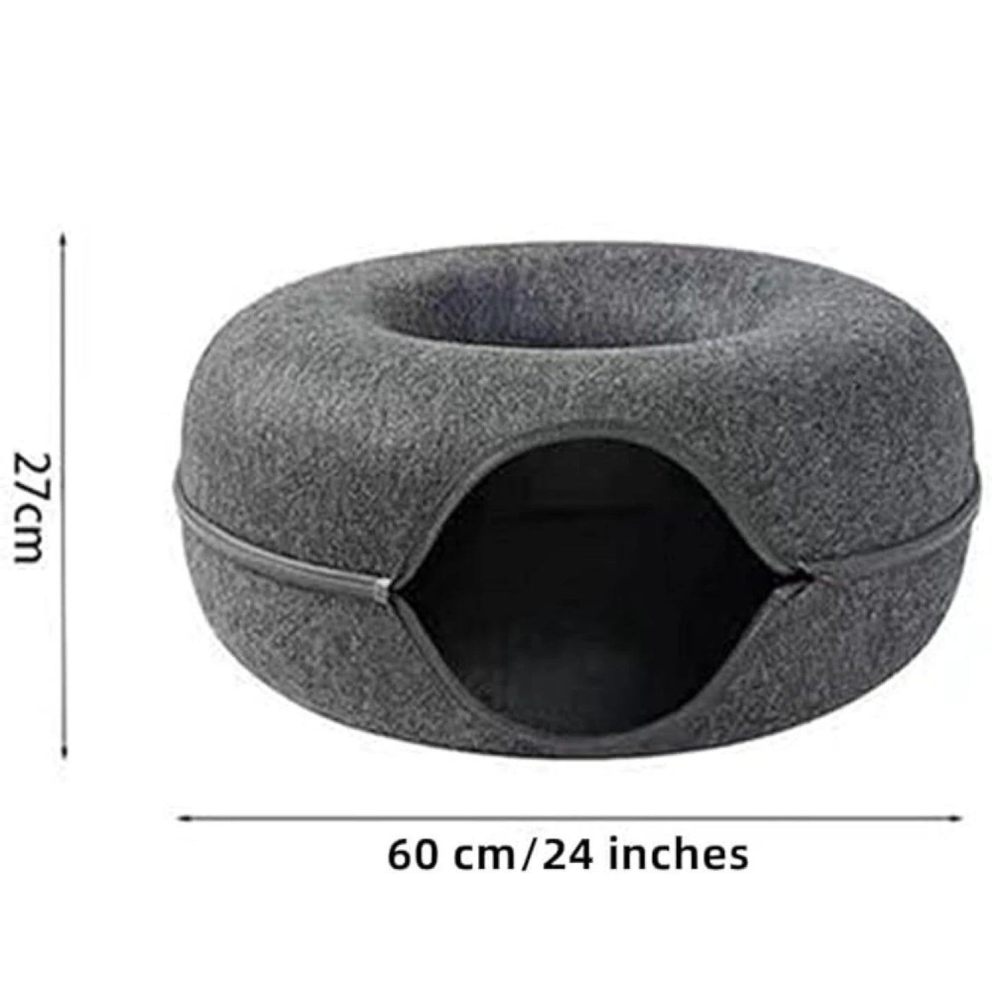 Cama - Cucha Dona Para Gato Mediano