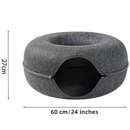 Cama - Cucha Dona Para Gato Mediano