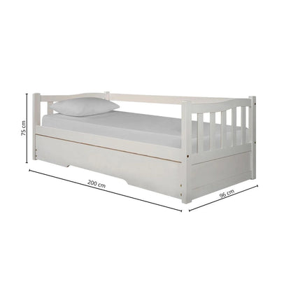 Cama marinera reforzada Linea Parma - Blanca