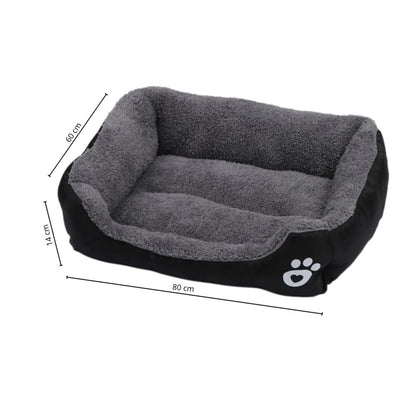 Cama Para Perro Grande Tamaño XL - Negro