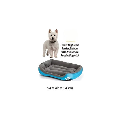 Cama Para Perro Pequeño - Azul