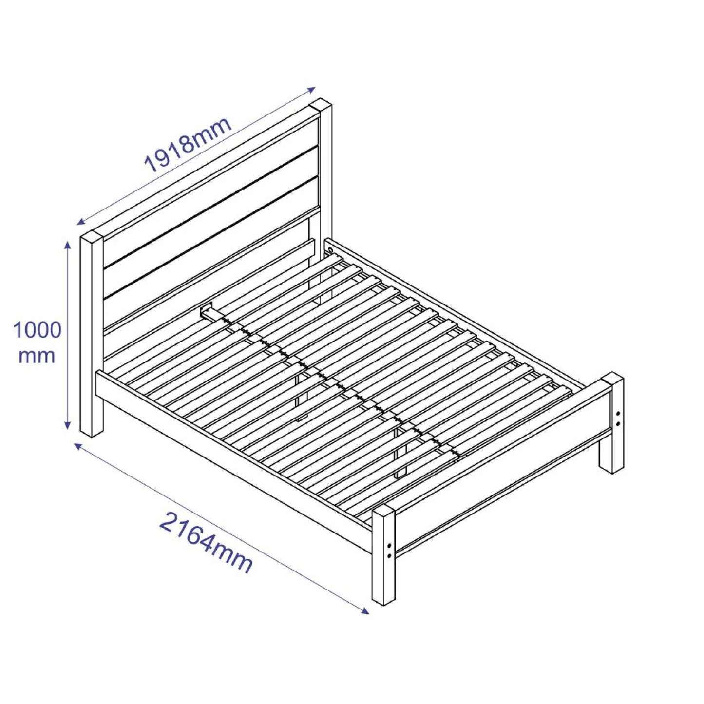Cama Queen Linea El Dorado