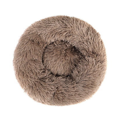 Cama tipo dona para Perro/Gato 60 cm - Marrón
