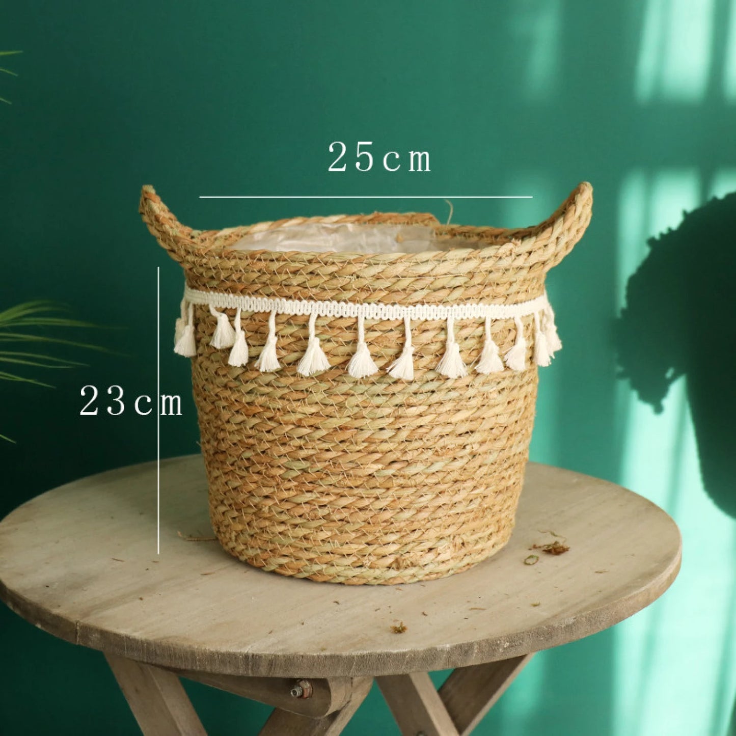 Canasto Seagrass 20 cm - Liso