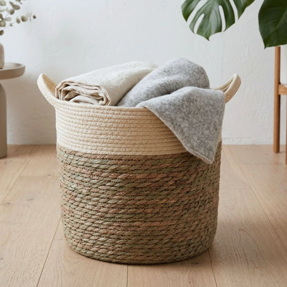 Canasto Seagrass 29 cm - Beige