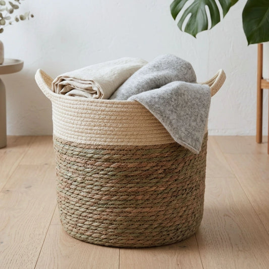 Canasto Seagrass 29 cm - Beige
