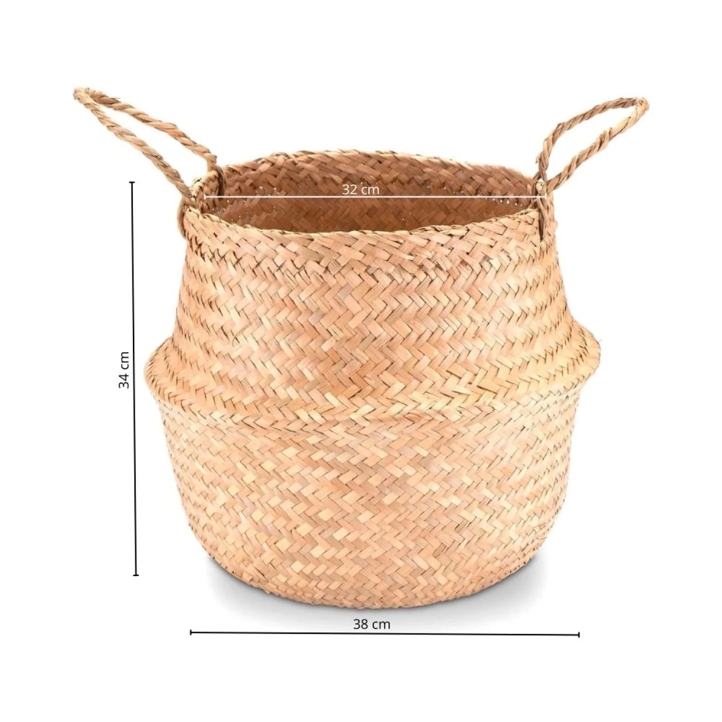 Canasto Seagrass 34 cm
