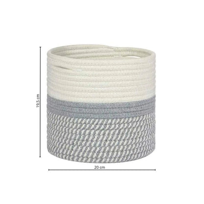 Canasto Seamix 20 cm - Gris