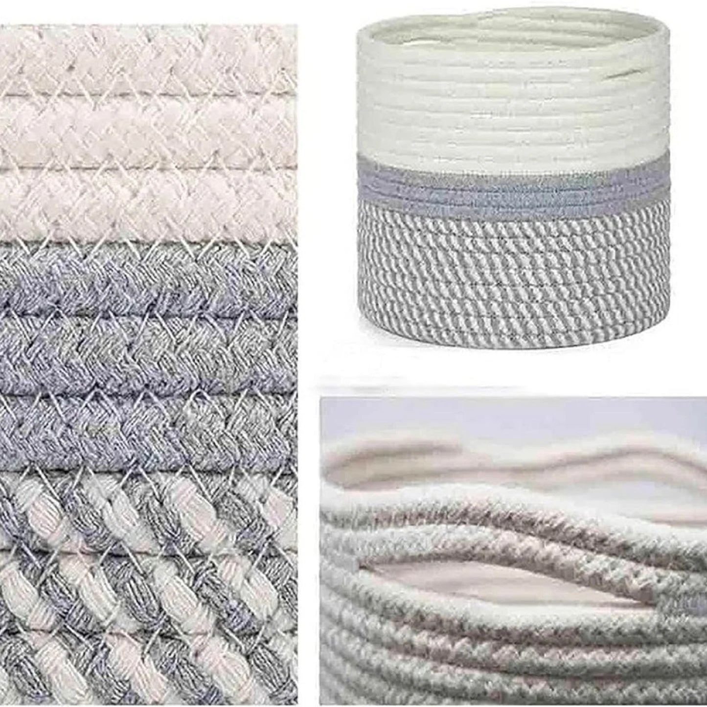 Canasto Seamix 20 cm - Gris