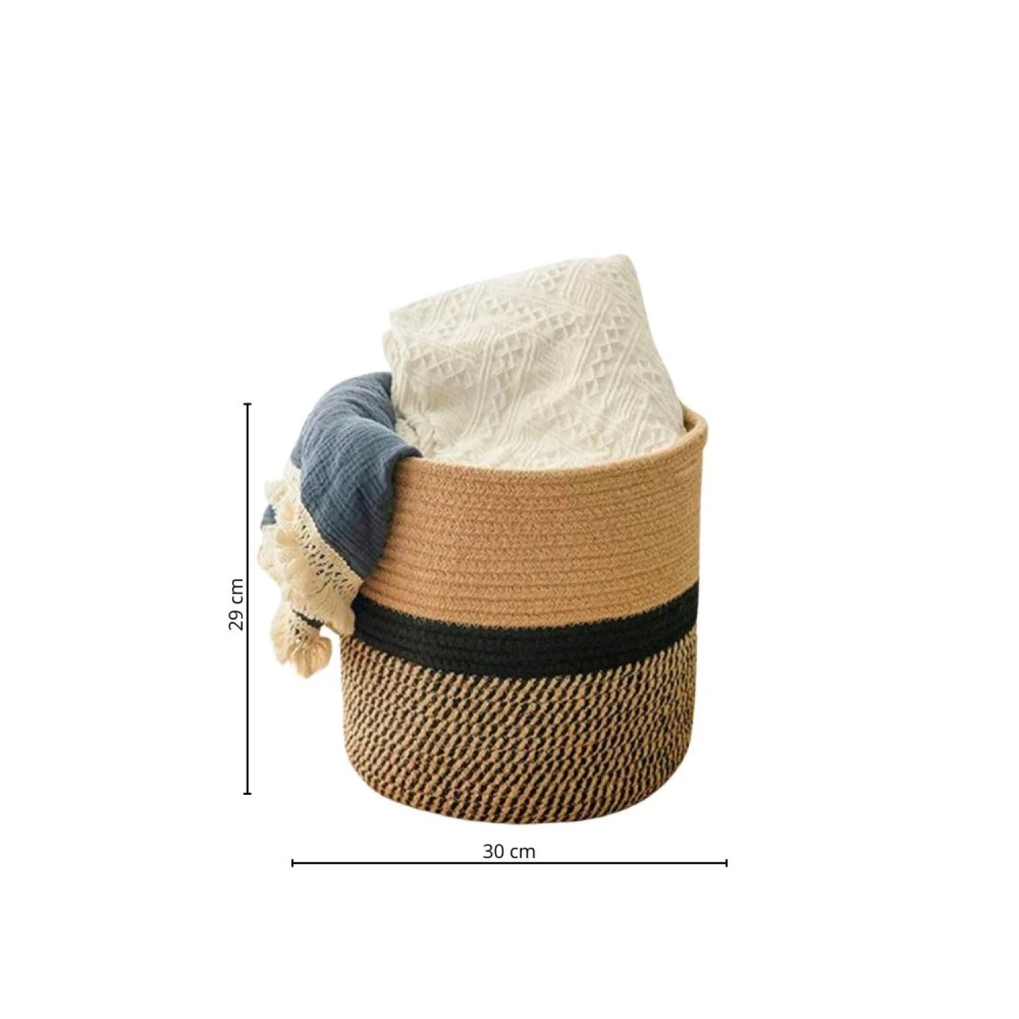 Canasto Seamix 30 cm - Azul