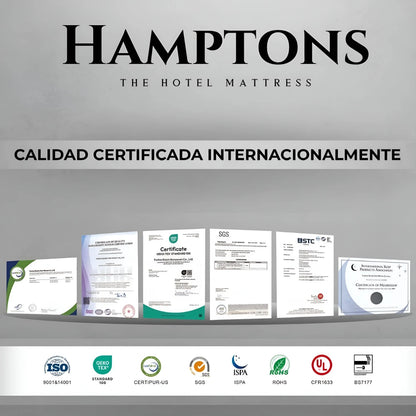 Colchón 2 plazas THM Hybrid Cobalt