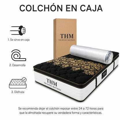 Colchon 2 plazas THM Hybrid Iridium