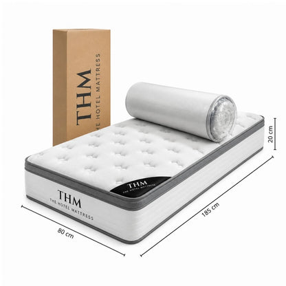 Colchon de resortes 1 Plaza THM Rhodium