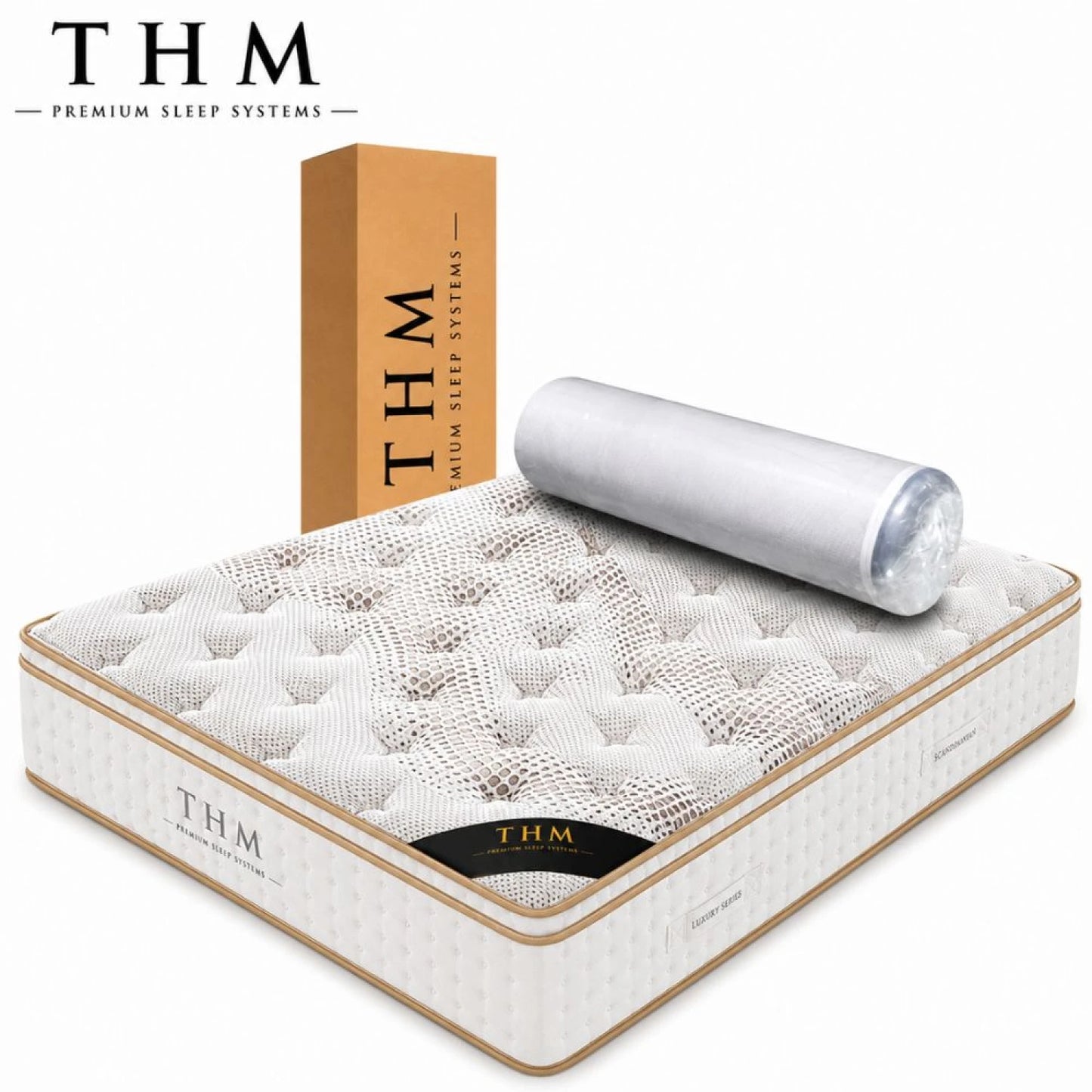 Colchon de resortes 2 Plazas THM Tantalum