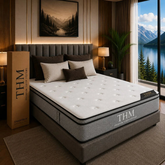 Colchon de resortes Queen THM Ruthenium